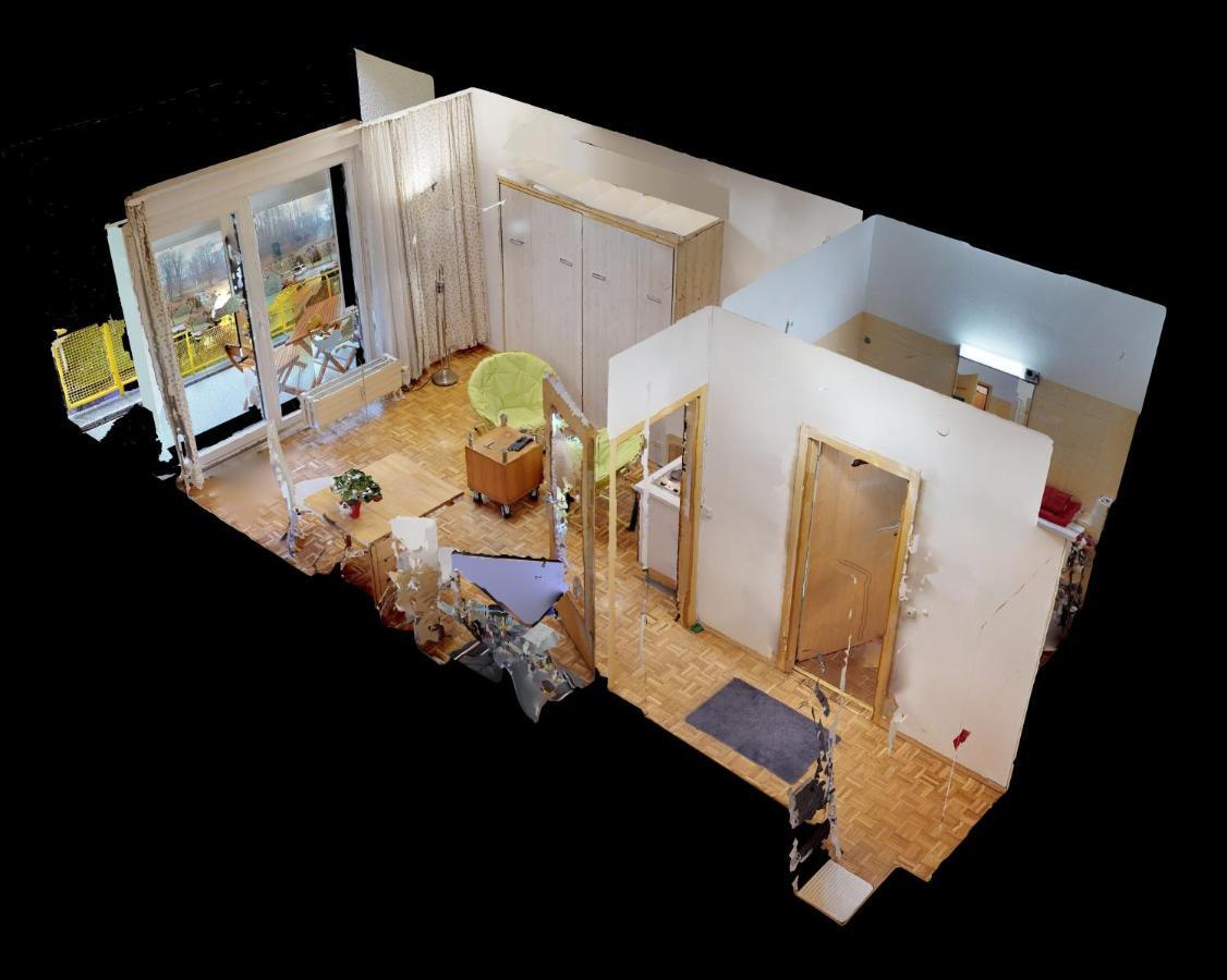 グムンデンVintage Garconiere Mit Balkon - 25 M2アパートメント エクステリア 写真